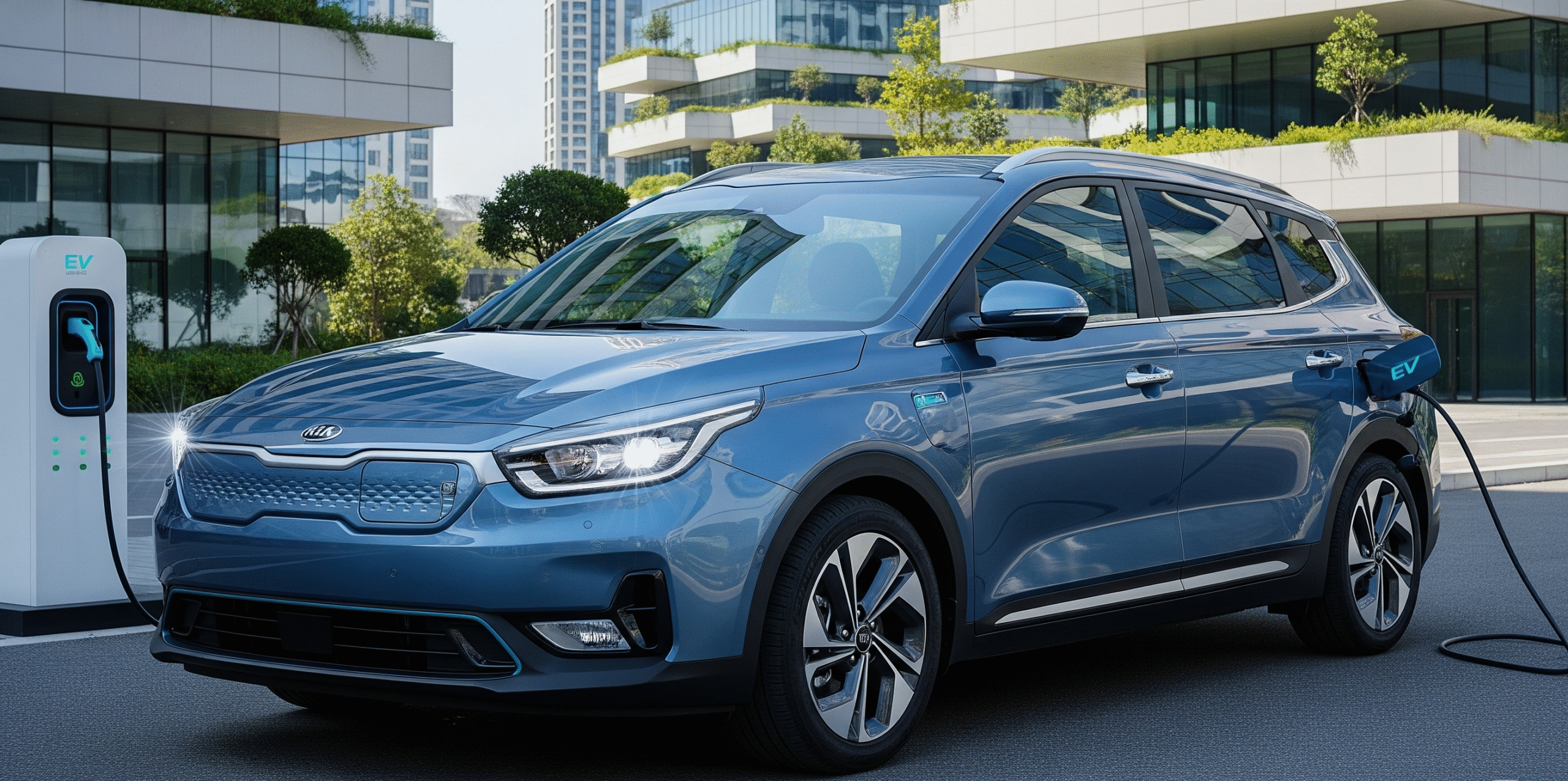 “KIA Clavis EV front view in India with dual LED design”
“KIA Clavis EV 7-seater interior with panoramic sunroof”