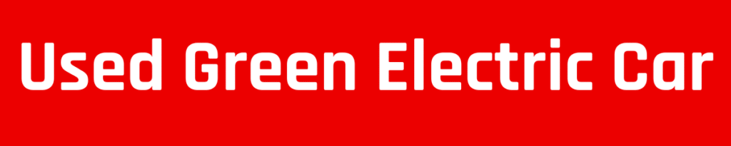 Used Green Electric Car